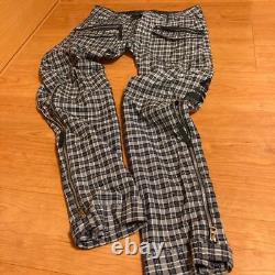 Checkered pants, size M MARITHE FRANCOIS GIRBAUD