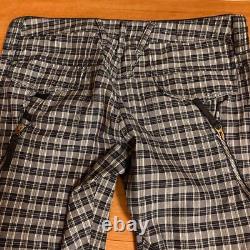 Checkered pants, size M MARITHE FRANCOIS GIRBAUD