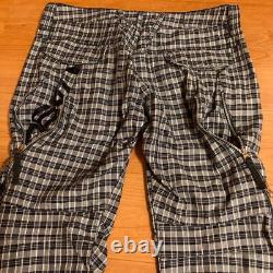 Checkered pants, size M MARITHE FRANCOIS GIRBAUD