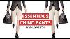 Chino Pants Men S Wardrobe Essentials Khakis Chinos Navy Tan Brown