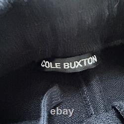 Cole Buxton Black Split Pants Joggers Medium