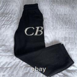 Cole Buxton Knit Trousers Black Size Medium