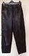 Comme Des Garcons Homme 100% Leather High-waisted Trousers W30
