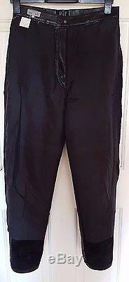 Comme Des Garcons Homme 100% Leather High-Waisted Trousers W30