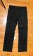 Comme Des Garcons Homme Black Wool Pants With Zipper Pockets Ad2005