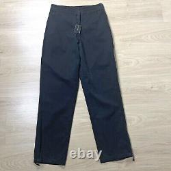 Corneliani Chino Pants Trousers Black Cotton Mens Size IT 46 US 36 SMALL