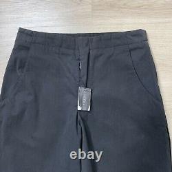 Corneliani Chino Pants Trousers Black Cotton Mens Size IT 46 US 36 SMALL