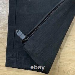 Corneliani Chino Pants Trousers Black Cotton Mens Size IT 46 US 36 SMALL