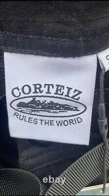 Corteiz Cargo Trousers Alcatraz RTW Black White XS