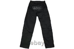 Corteiz Guerillaz Cargo Triple Black Trousers Mens Medium W30-w32 Crtz Rtw Activ