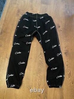 Corteiz black joggers size large. New Without Tags