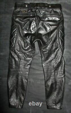 Crusader Leather Breeches Jeans Trousers Mr B Uniform Bluf Rob Langlitz Style