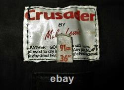Crusader Leather Breeches Jeans Trousers Mr B Uniform Bluf Rob Langlitz Style