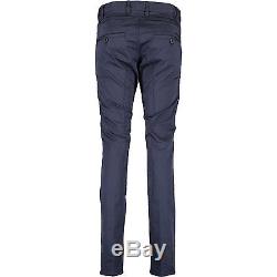 DIESEL BLACK GOLD Biker Trousers W34 IT50 Stretch Cotton Mix RRP £280