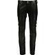 Diesel Thavar Lambskin Leather Trousers Jeans, Size 30 Rrp 750 Slim Fit