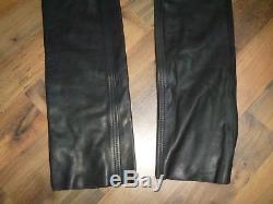 DIESEL Thavar Lambskin Leather Trousers Jeans, Size 30 RRP 750 Slim Fit