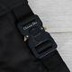 Dior Homme 1650$ Technical Cotton Cargo Pants With Cd Buckles In Black Alyx