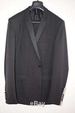 DIOR HOMME WOOL TUXEDO SIZE 50 M L FULL SMOKING DINNER SUIT JACKET TROUSERS
