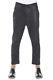 Drome Men Black Leather Multipocket Jogging Trousers Pants Made In Italy New