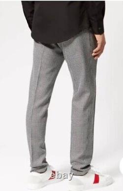 DSQUARED2 Black Checked Trousers MADE IN ITALY BRRP £549 New