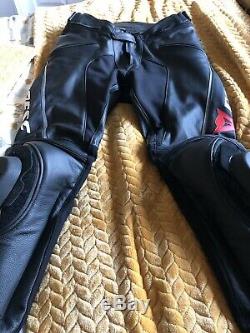 Dainese Delta Pro C2 Leather Jeans Black Size M, Euro 50 Motorcycle Jeans