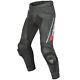 Dainese Delta Pro C2 Leather Mens Race Motorcycle Motorbike Trousers Pants Black