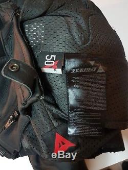 Dainese Delta Pro C2 Mens Leather Motorcycle Trousers Black Size 40UK/50EU
