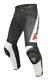 Dainese Delta Pro C2 Mens Leather Motorcycle Trousers White Sale Price