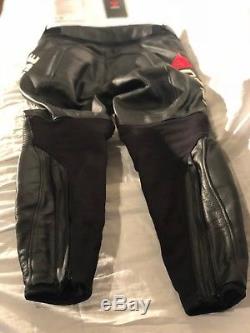 Dainese Delta Pro C2 Pelle Estivo Black Leather Trouser