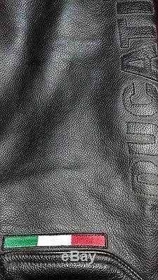 Dainese Ducati Leather Armored Pants with 360 zipper 50 EU