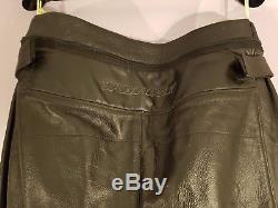 Dainese Mekong Motorcycle Leather Trousers EU 60 / UK 42 Waist Black
