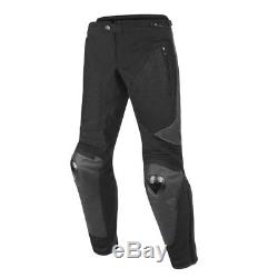 Dainese Mig Vented Leather Textile Mens Trousers Pants Motorcycle Motorbike SALE