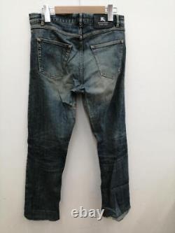 Denim pants model number IND BURBERRY BLACK LABEL considering condition