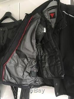 Dianese mens leather jacket / trousers & Gore-tex jacket