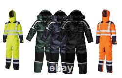 Dickies Waterproof PADDED COVERALL Overall Biker Fishing Tunnel Suit WP15000