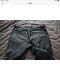 Diesel Black Gold Leather Trousers Size 32