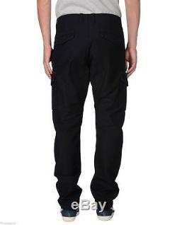 Diesel Cargo Combat Trousers Jeans Black With Zip Pockets W32 RRP£160
