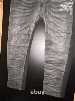 Diesel Mens Jeans Black Denim Size 32 32 Denim Cotton Two Sided £190 £400