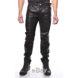 Diesel Pants 100% Lambskin Leather