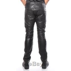 Diesel Pants 100% Lambskin Leather