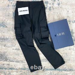 Dior 013C101A3866 Cargo Trousers In Black RRP £880