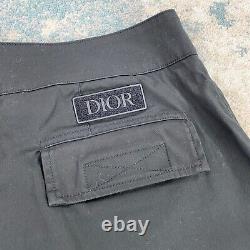 Dior 013C101A3866 Cargo Trousers In Black RRP £880