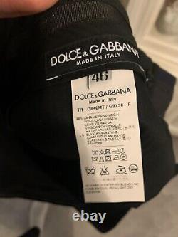 Dolce Gabbana Black Tie Dinner Trousers
