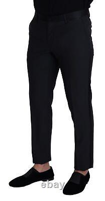 Dolce & Gabbana Black Wool Men Formal Trousers for Men