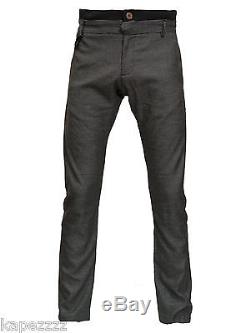 Dolce Gabbana Dolce&Gabbana D&G 480$ pants trousers men new Black Brown Grey dot
