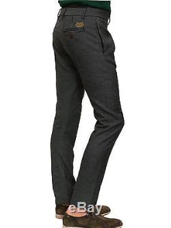 Dolce Gabbana Dolce&Gabbana D&G 480$ pants trousers men new Black Brown Grey dot