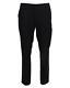 Dolce & Gabbana Mens Classic Fit Black Wool Dress Pants Gray -size 52