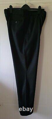 Dolce & Gabbana Mens Vintage Tailored Trousers Black Size W34 L28 Vgc