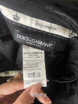 Dolce & Gabbana Satin Jacquard Trousers