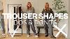 Dos U0026 Don Ts Of Trousers A Comprehensive Guide For Trouser Shapes